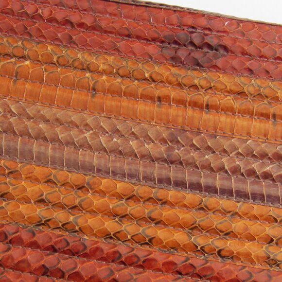 Snakeskin Bag Mastercraft Leather Made in Canada - Picture 4 of 13